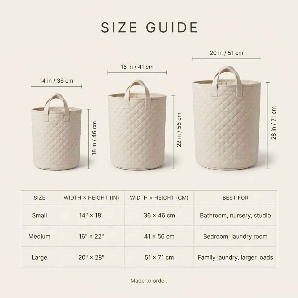 Cardinal Red quilted laundry basket