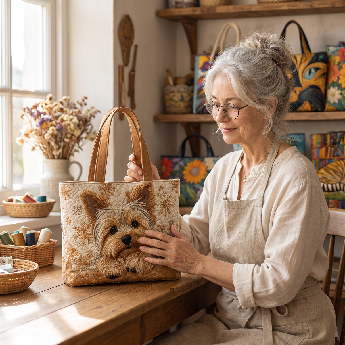 Artisanal Bag - Adorable Yorkshire — handcrafted