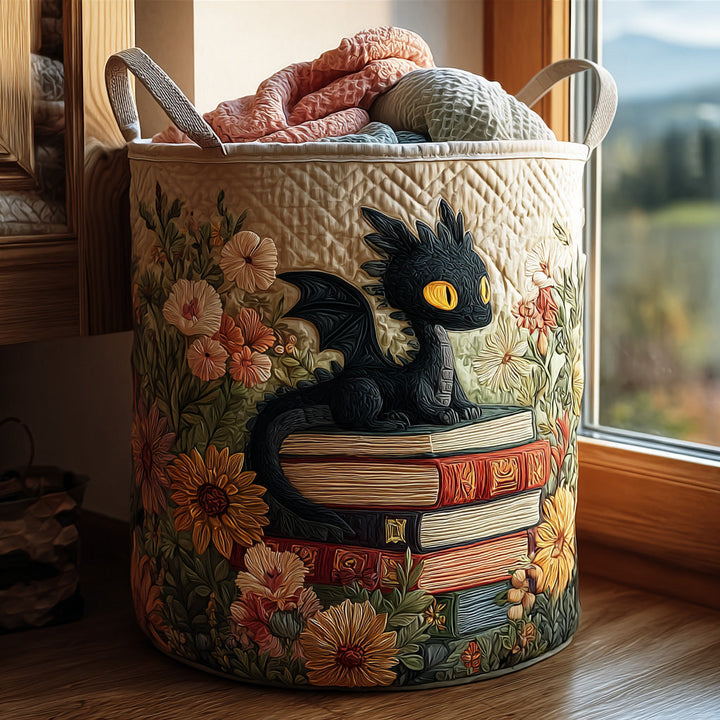 The Guardian quilted laundry basket
